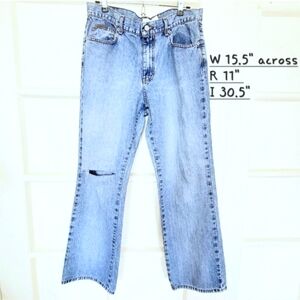 Calvin Klein Vintage 90s Distressed Jeans 12